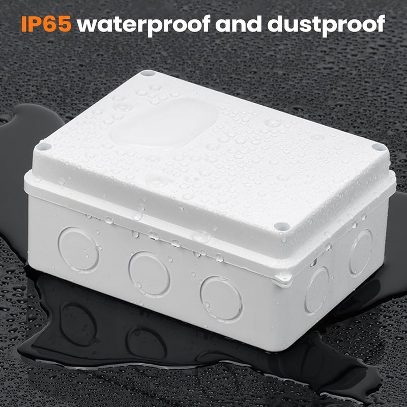 IP65 Waterproof Junction Box with M20 Cable Glands for Outdoor Electrical Connections - Image 4