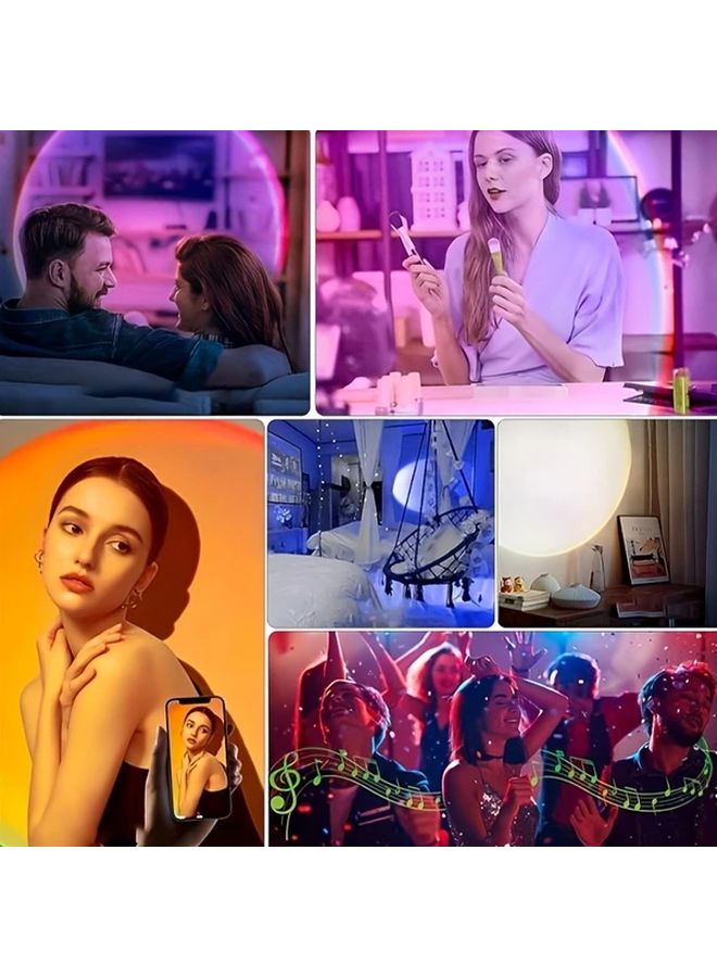 Magnetic LED Motion Sensor Wall Light 2 Lamp Heads Dimmable 15 Colors USB Battery Powered - Image 4