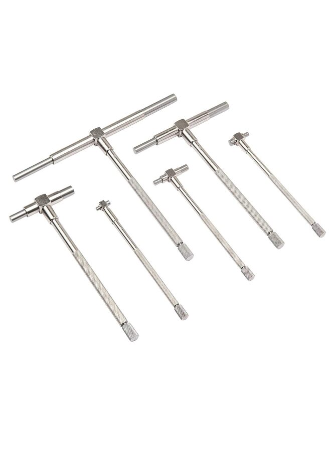 4Pcs Telescoping Gage Set, 5/16" - 6" Range, T-Bore Hole Gauges w/Pouch, High Precision Telescopic Bore Gauge T-Gage Set (5/16" to 6") (Size : 4PCS) - Image 3