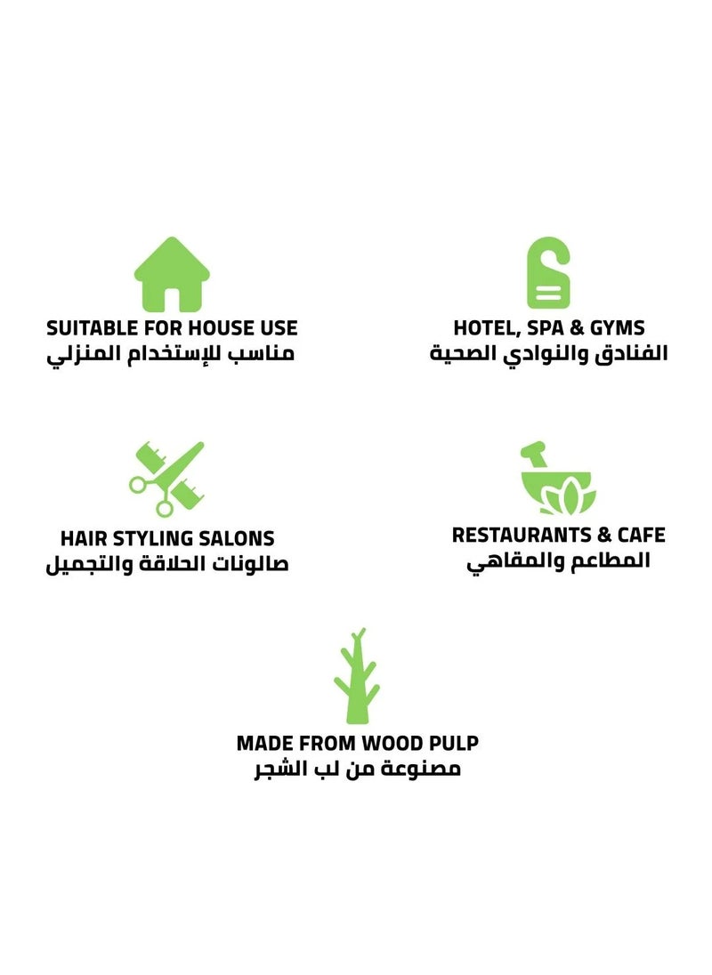 globalstar Disposable towels 70*140 25 pieces  - Image 4