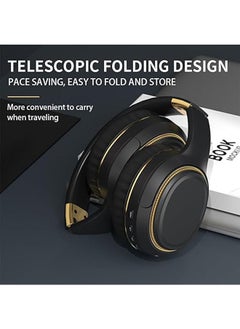 General Foldable and lightweight portable wireless headphones, RGB breathing light, ergonomically designed high-resolution audio Bluetooth headphones for PC, PS4, PS5, Switch  - Image 3