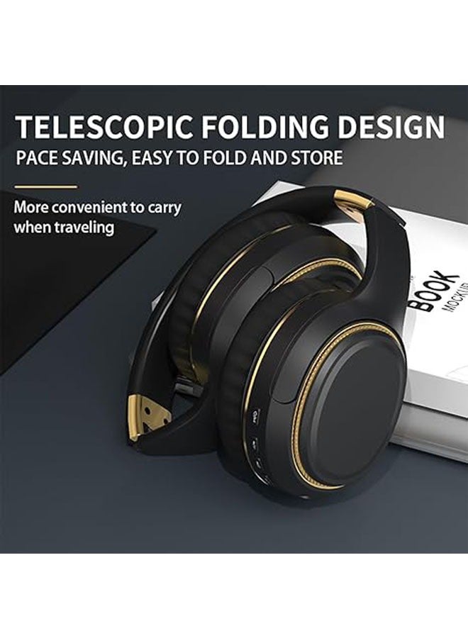 General Foldable and lightweight portable wireless headphones, RGB breathing light, ergonomically designed high-resolution audio Bluetooth headphones for PC, PS4, PS5, Switch  - Image 3