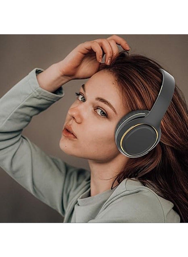 General Foldable and lightweight portable wireless headphones, RGB breathing light, ergonomically designed high-resolution audio Bluetooth headphones for PC, PS4, PS5, Switch  - Image 5