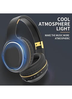 General Foldable and lightweight portable wireless headphones, RGB breathing light, ergonomically designed high-resolution audio Bluetooth headphones for PC, PS4, PS5, Switch  - Image 2