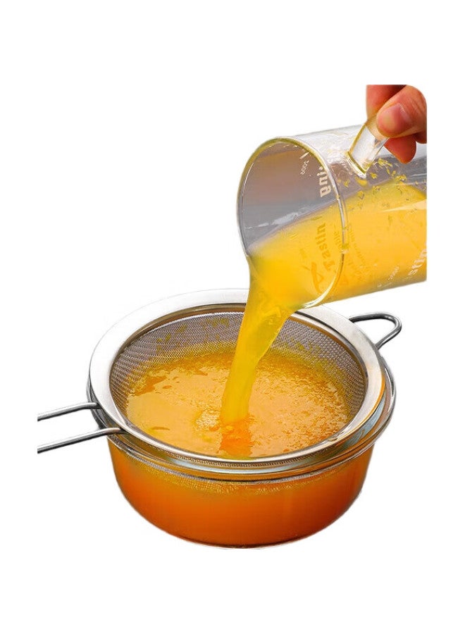 GRASEY Guangyi Stainless Steel Strainer, Fine Mesh For Soy Milk, Chinese Herbal Medicine, Juice, Flour Sieve, Two Pieces Gy7832 - Image 1