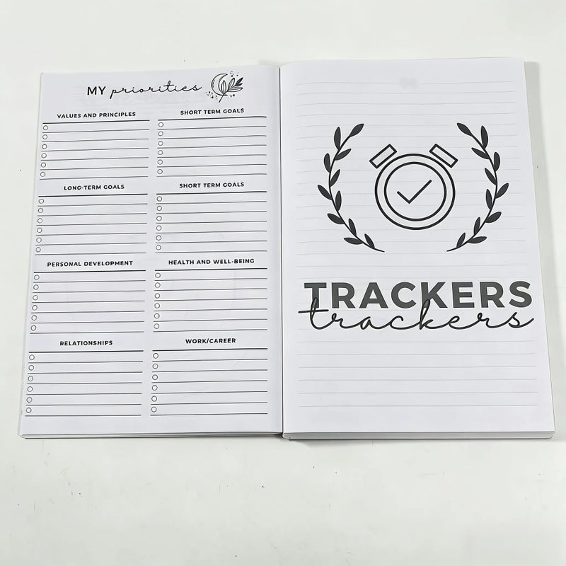 CBT DBT Action Adult Mental Health Relaxation Notebook 5 in 1 Cognitive Behavioral Therapy Coping Skills Spiral Bound Daily Use - Image 2