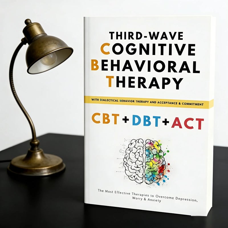 CBT DBT Action Adult Mental Health Relaxation Notebook 5 in 1 Cognitive Behavioral Therapy Coping Skills Spiral Bound Daily Use - Image 5