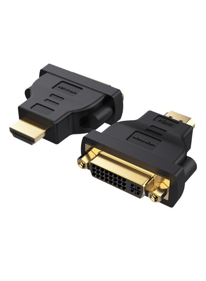 VENTION HDMI DVI Bi-Directional  Adapter  Black Model # ECCB0 - Image 1