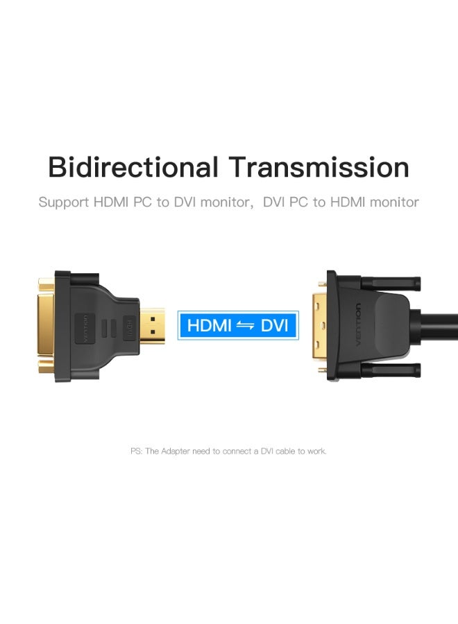 VENTION HDMI DVI Bi-Directional  Adapter  Black Model # ECCB0 - Image 3