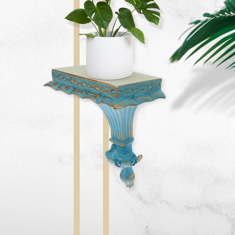 Floating Shelf Wall Hanging Shelf Storage Rack European Style Shelf for Wall Decoration - Image 4