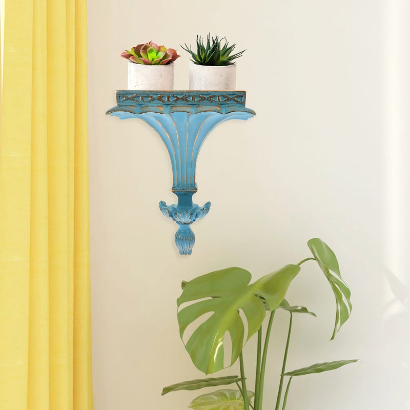 Floating Shelf Wall Hanging Shelf Storage Rack European Style Shelf for Wall Decoration - Image 5