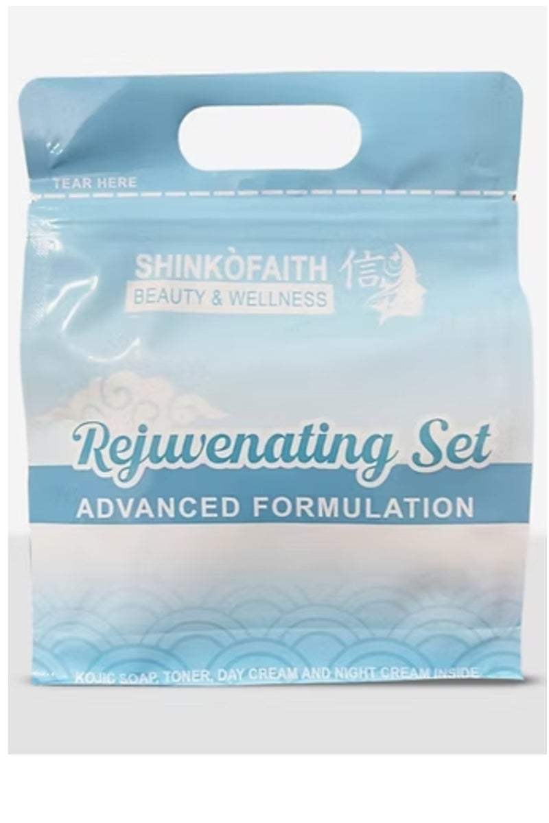 شينكوفيث  مجموعة SHINKOFAITH BEAUT للصحة والعافية (مجموعة تجديد البشرة بتركيبة متقدمة) - Image 1
