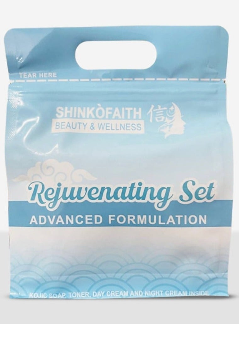 شينكوفيث  مجموعة SHINKOFAITH BEAUT للصحة والعافية (مجموعة تجديد البشرة بتركيبة متقدمة) - Image 2