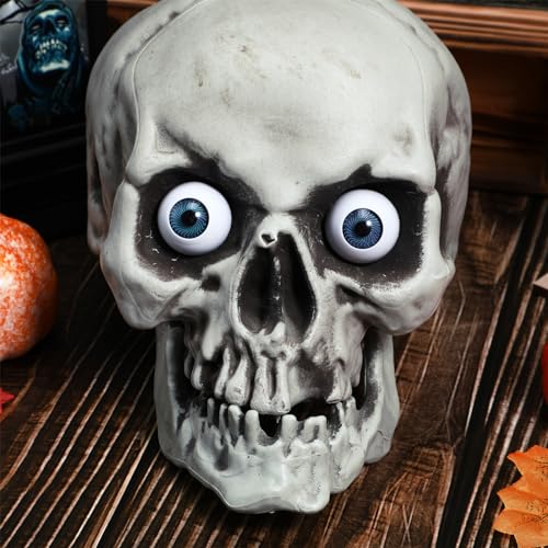 ROSENICE Halloween Eyeballs Scary Realistic Hollow Eyeball Halloween Horror Mask Skull Costume Props for Halloween Trick or Treat Party Craft Decoration 8PCS (26mm) - Image 5