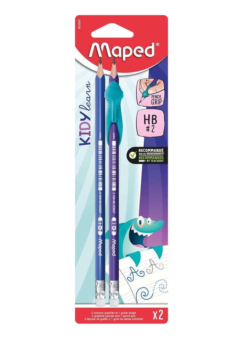 Maped - 2-Piece Graphite Pencils With A Pencil Grip - Image 1