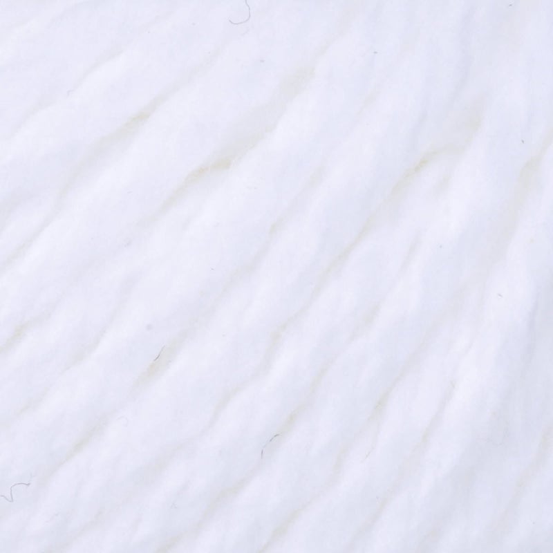 Lily Sugar 'N Cream The Original Solid Yarn, 2.5oz, Medium 4 Gauge, 100% Cotton - White - Machine Wash & Dry - Image 2