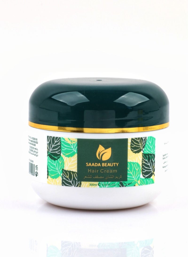 سعادة بيوتي كريم الشاي مصفف للشعر 300 مل - Image 1