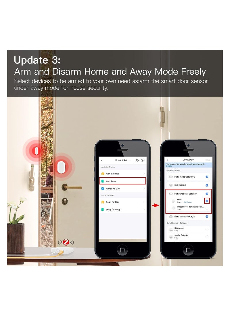 MOES - Smart Wired Multi-mode Smart Home Gateway ZigBee WiFi Bluetooth Mesh Hub Smart Life App Control Works with Amazon Alexa Google Home - Image 1