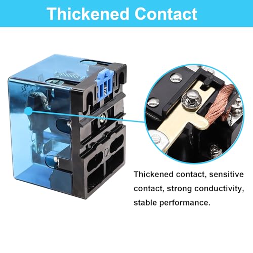 TWTADE تتابع كهربائي TWTADE/JQX-62F-2Z جهد الملف AC 220V 80A DPDT - Image 5