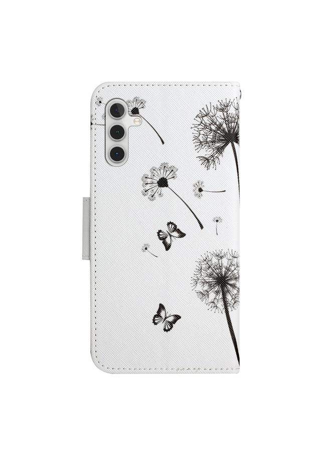 S-TOP Case For Samsung Galaxy S24+ 5G Colored Drawing Pattern Leather Phone Case - Image 4