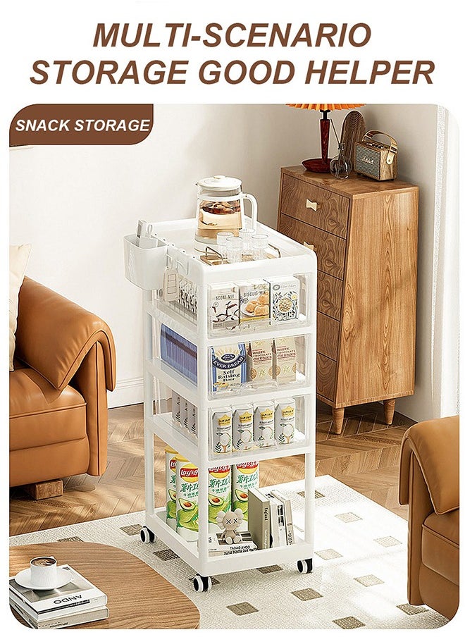 YEYA Multifunctional Baby Movable Four-Drawers Shelves  - Image 5