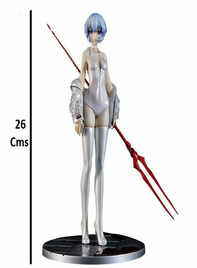 Trunkin | Neon Genesis Evangelion Ayanami Rei PVC Anime Figure 26CM EVA Longinus Gunner Figure Weeb Manga Collectible Action Figure | PVC Figures - Image 5