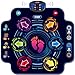 maysida Kids Electronic Dance Pad with 6Button Wireless Bluetooth Music Dance Game Mat with Builtin Music 9 Levels and 3 Modes Birthday Gifts Toys for Girls Ages 48 812 - Image 2