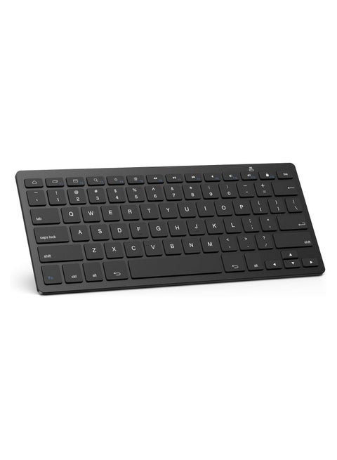 OMOTON Foldable Bluetooth Keyboard, Wireless Foldable Keyboard with Touchpad, Multi-Device and Rechargeable Keyboard for iPad, Android, Windows
