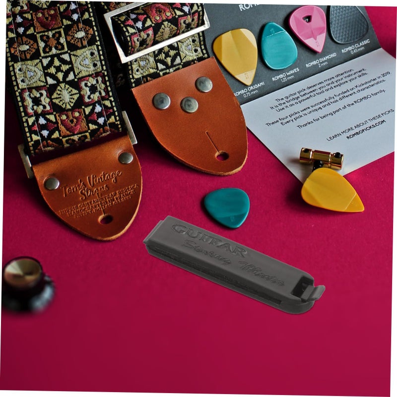 SUPVOX Acoustic Guitar Mute Wrap Noise Reducer Sturdy and Comfortable Easy Install - Image 4