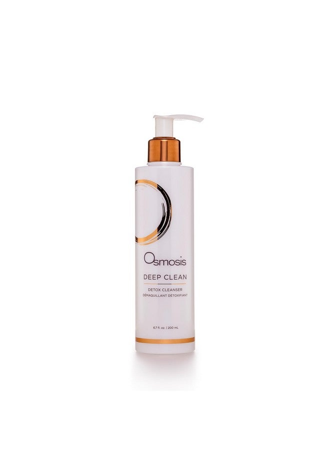 Osmosis Deep Clean Detox Facial Cleanser, Face Wash With Coconut Oil For Oily, Blemish-Prone Skin, Gently Removes Impurities, 6.7 Fl Oz - Image 1