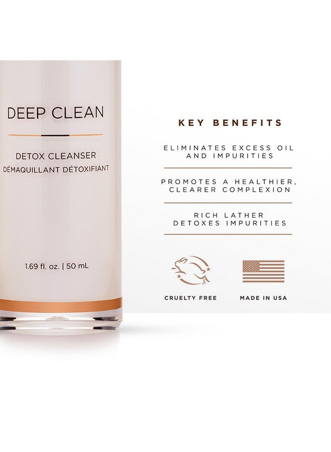 Osmosis Deep Clean Detox Facial Cleanser, Face Wash With Coconut Oil For Oily, Blemish-Prone Skin, Gently Removes Impurities, 6.7 Fl Oz - Image 3