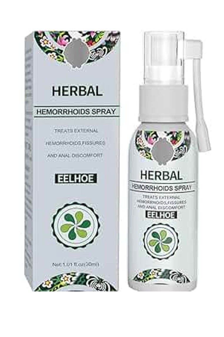 إيلهو بخاخ البواسير من الأعشاب الطبيعية، بخاخ عشبي طبيعي للبواسير بخاخ طبيعي عشبي لعلاج البواسير - بخاخ معالجة البواسير الداخلية والخارجية
