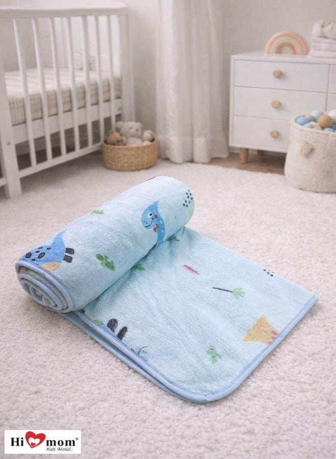 Hi mom Kids World Hi mom Kids Hooded Bath Towel for Babies and Toddlers, Breathable & Highly Absorbent | Gentle and Soft | 50×100 cm Pack of 1 - Image 3