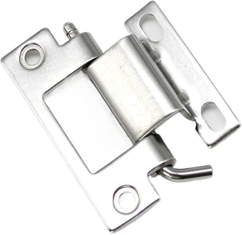 Stainless Steel Latch Type Right Angle Hinge For Distribution Box Door Switch Cabinet Control Cabinet Equipment - Image 3