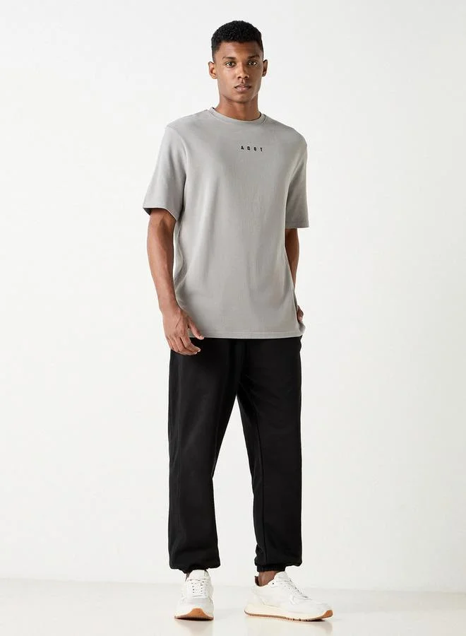 ADOT by Splash Graphic Print T-shirt with Short Sleeves