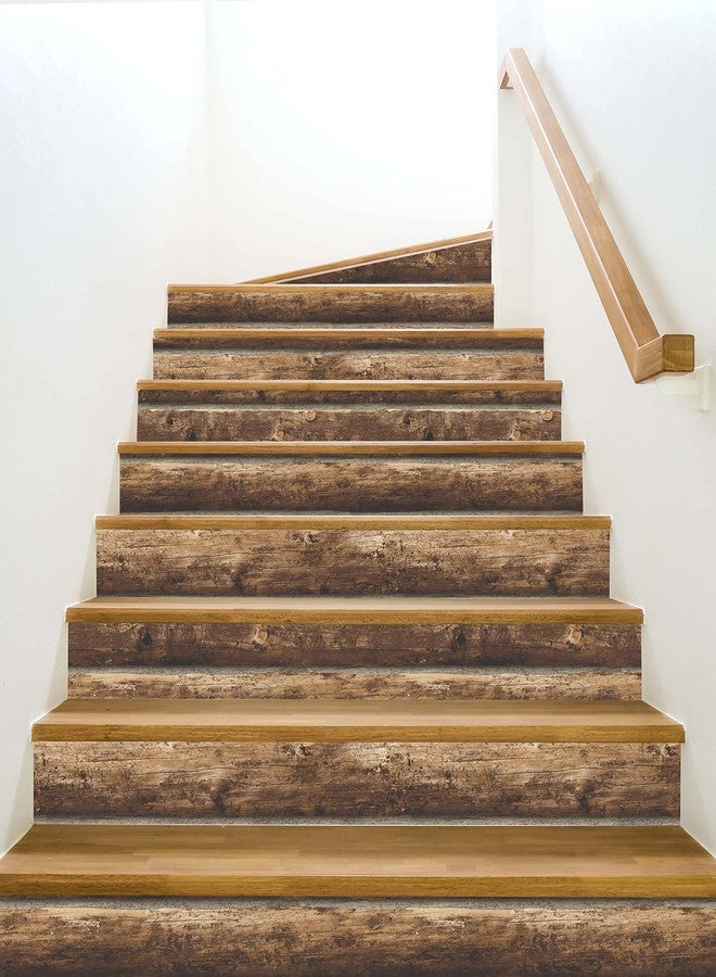 NextWall Faux Log Cabin Peel and Stick Wall Cover Wallpaper - Image 3