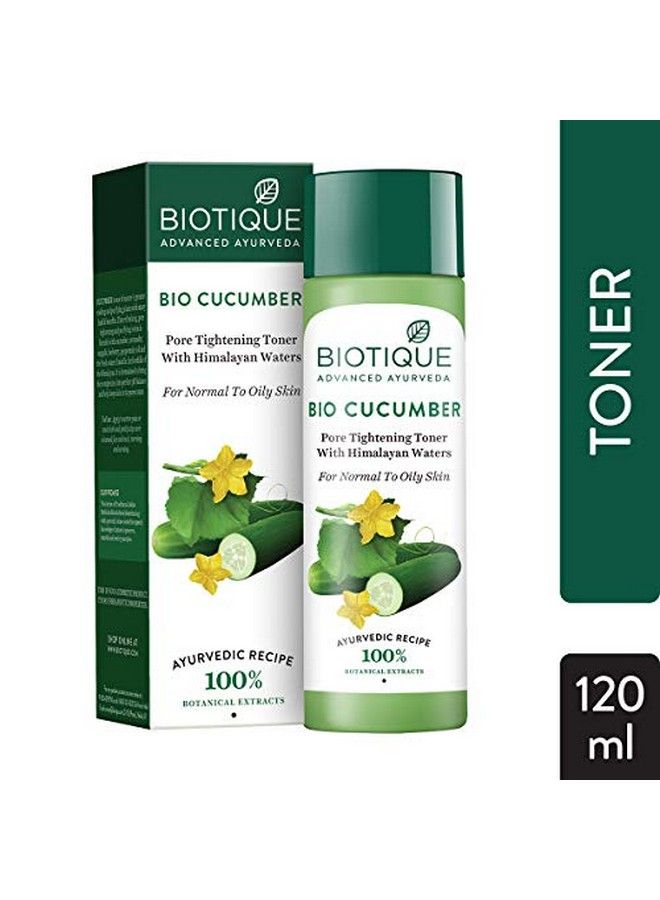 Biotique Bio Cucumber Pore Tightening Toner 120Ml And Bio Papaya Revitalizing Tan Removal Scrub 50G - Image 3