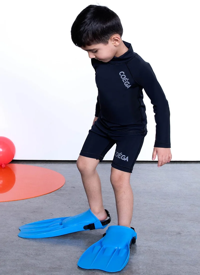 COEGA SUNWEAR COEGA Unisex Kids Rashguard Long Sleeve - Black