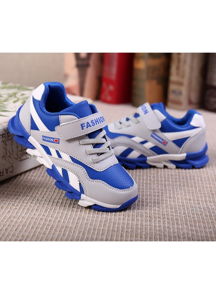 FASHION Kids'  Mesh Fashion Casual Shoes for Boy Blade Sole Anti Slip Wear-Resistant Children's School Sneakers - Image 3