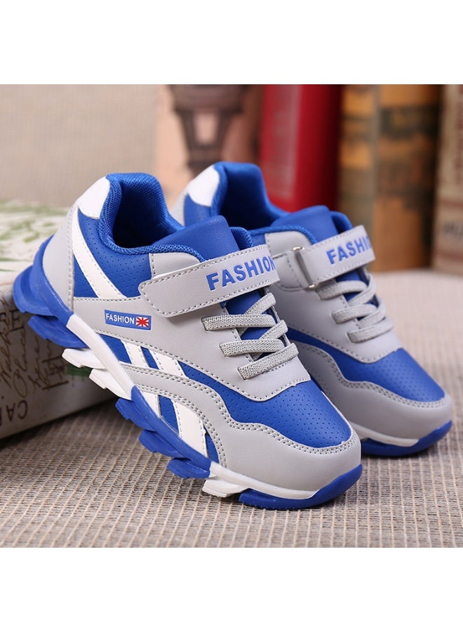 FASHION Kids'  Mesh Fashion Casual Shoes for Boy Blade Sole Anti Slip Wear-Resistant Children's School Sneakers - Image 2