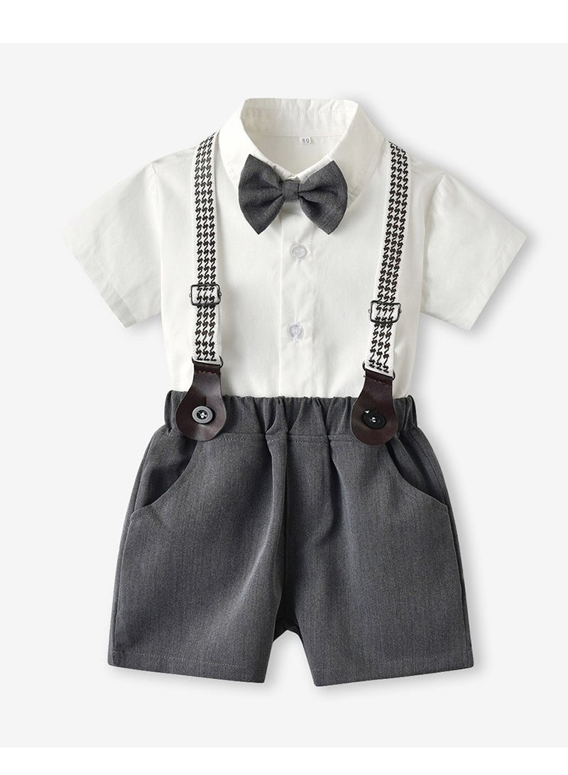 Two Piece Set Of Children's Straps And Pants - Image 1