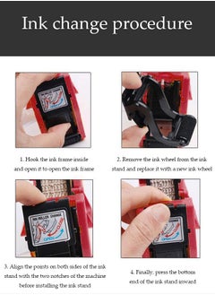 DUNISO Price Tag Gun, Handheld Adjustable Pricing Machine, 8 Digit Price Tag Machine,For Office, Retail Shop, Grocery Store, Organization Marking  - Image 5