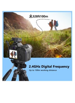 Saramonic Blink500 T4 2.4G 4-Channel Wireless Lavalier Microphone System for DSLR Camera, Wireless Lapel 4 Transmitters & One Receiver 328ft Range for Camcorder Smartphones Interview Vlog YouTube Video  - Image 5