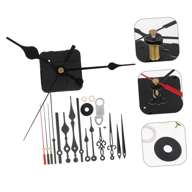 Quartz Clock Movement High Torque DIY Replacement Kit with Clock Hands - Image 5