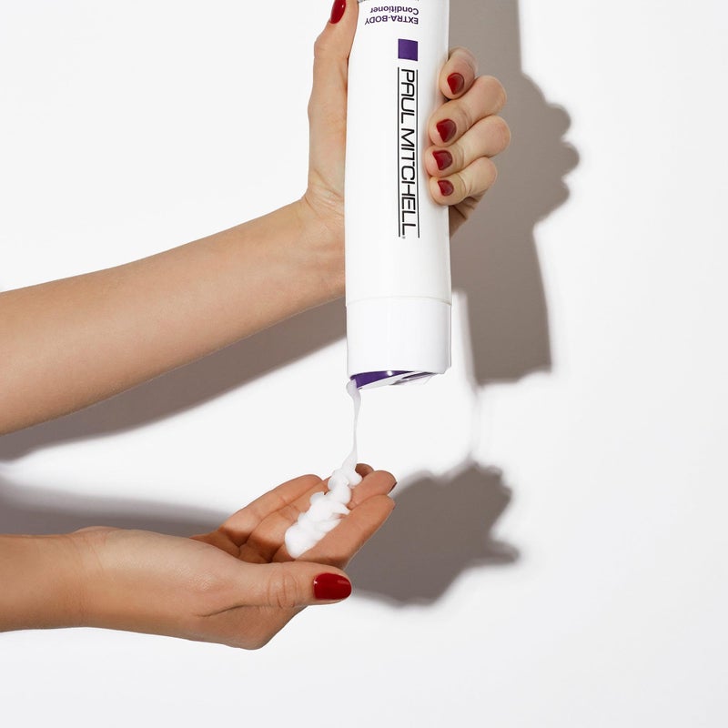 Paul Mitchell Extra-Body Conditioner, Adds Bounce + Fullness, For Fine Hair, 3.4 fl. oz - Image 1