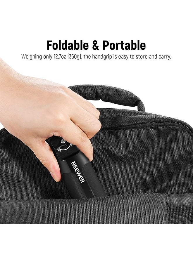 NEEWER Adjustable Sling Handle Grip Compatible with DJI Ronin RS4 RS3 Mini RS 3 Pro RS 2 RSC 2 Gimbal Stabilizer for Low Angle Shot, Max Load 13.2lb, ST49