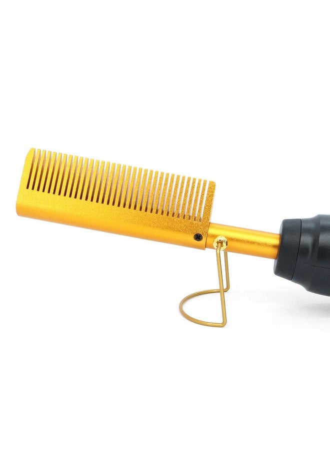 Electric Hot Comb For Wigs Hair Straightener Electric Pressing Combs Lace Front Wigs Flat Iron Comb Lace Melting Band Wig Kit With Hot Comb Wig Installation Kit - pzsku/ZA412FDB96242A4740892Z/45/_/1719075411/cbc477f9-c8cf-4043-895a-7d7168d98a33