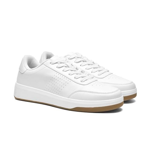 Bruno Marc Mens Casual Arch Support Fashion Sneaker Comfortable Dress ShoesSize 85WhiteSBFS2322M - Image 3