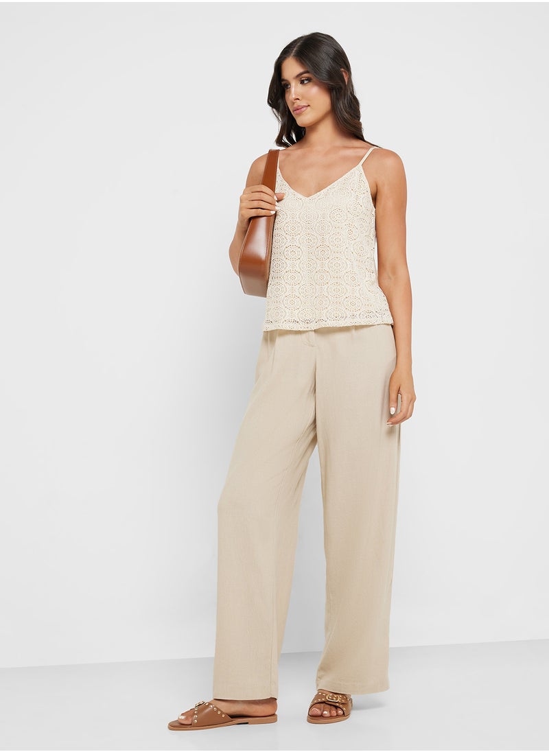 VERO MODA - V-Neck Singlet Top - Image 1