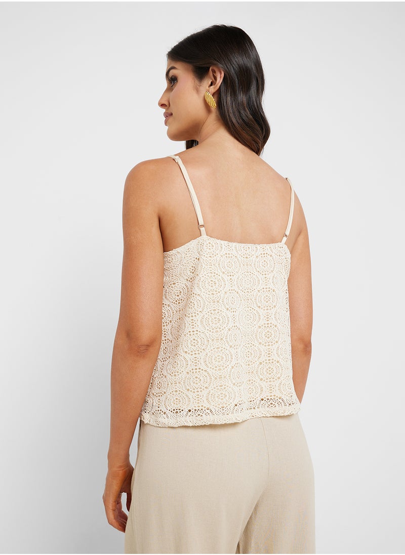VERO MODA - V-Neck Singlet Top - Image 1